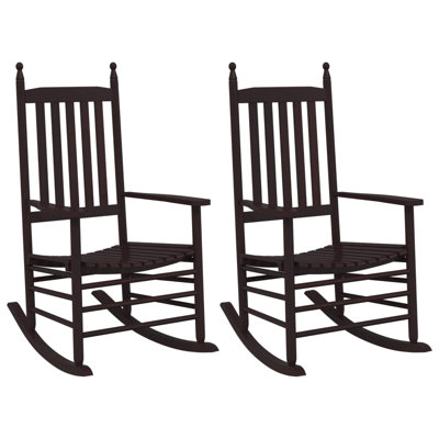 Derrion Solid Wood Rocking Chair