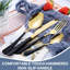 Piece Steel Wood Stainless Steel Hostess Set-450294595