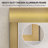 60" X 75" Shower Door Double Sliding Semi-Frameless With Brushed Gold & Nano Anti-Fog Easy-Clean Tempered Glass fro Bathroom-122040344