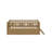 Twin Size Platform Bed With Trundle-1992686353