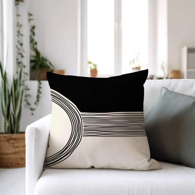 Coussin décoratif réversible intérieur / extérieur Cassie