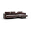 *Overlap Left Chaise Sec Small Dk Taupe-1149646770-1149646769