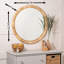 Miroir mural Lamont