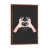 Classic Brown Wood Framed Canvas