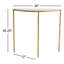 Hammered Gold Console