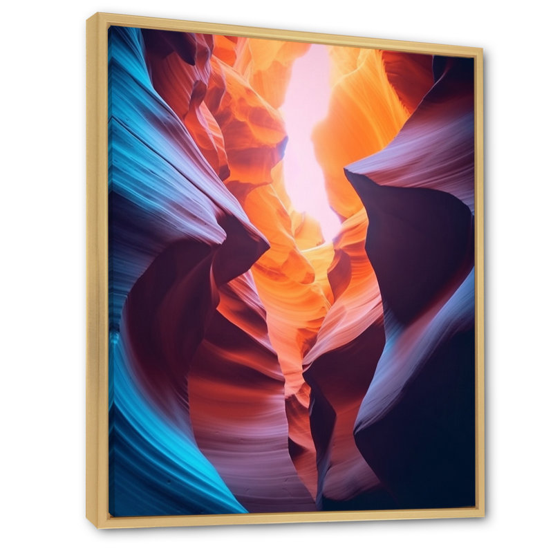Canyon Antelope Harmony IV, H 32 po x l 16 po x P 1 po, Toile naturelle