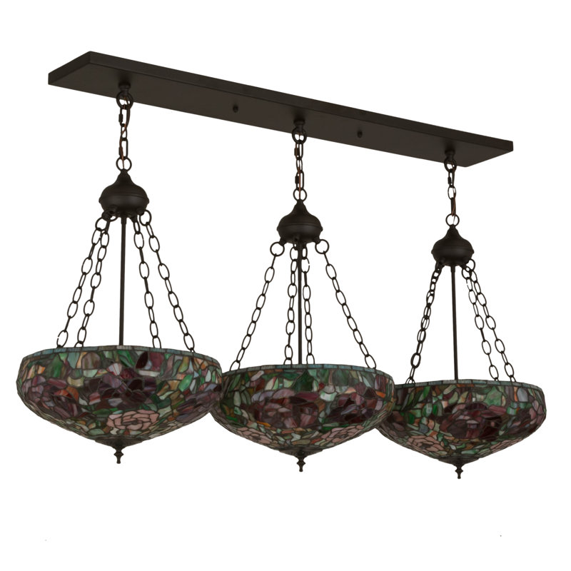 Luminaire suspendu 9 lumières Peony