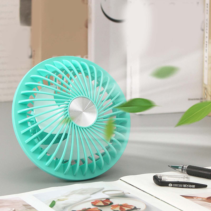 Ventilateur de bureau mural à ventilateur multifonctionnel de petite taille Kondieu, Green
