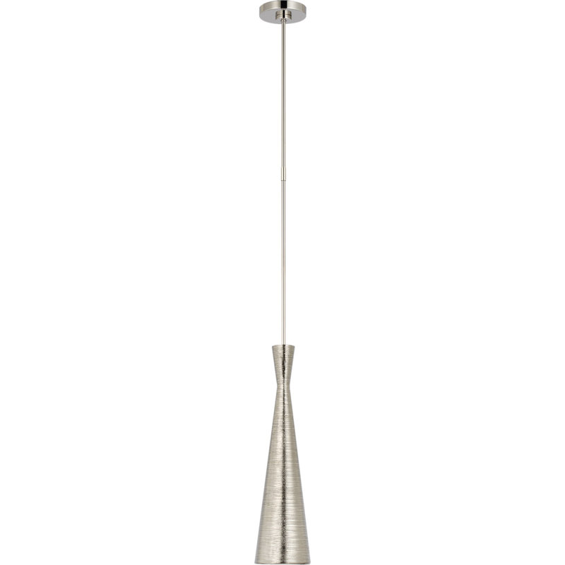 Kelly Wearstler Utopia Small Pendant, Polished Nickel, Polished Nickel