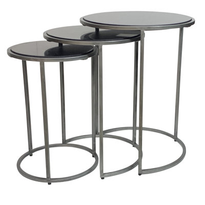 Alga Marble Frame Nesting Tables by Everly Quinn