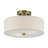 Acree 2 Light Antique Brass Medium Semi-flush-1377444581-1377444583