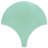 Solid Fishscale 8" x 8" Cement Wall & Floor Tile-66594343