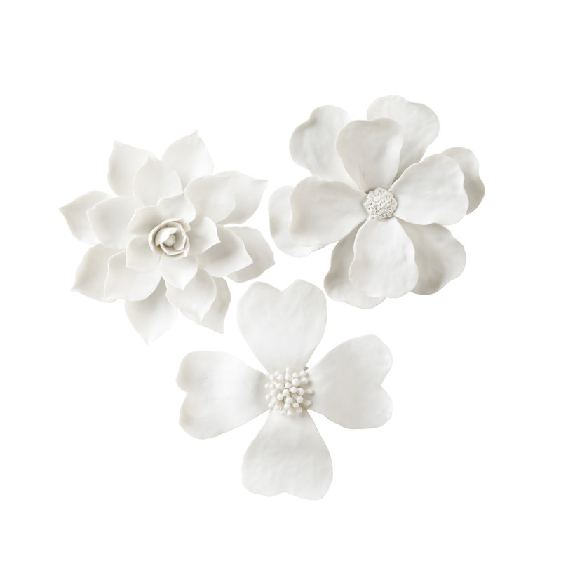 Wall Flowers Set Of 3