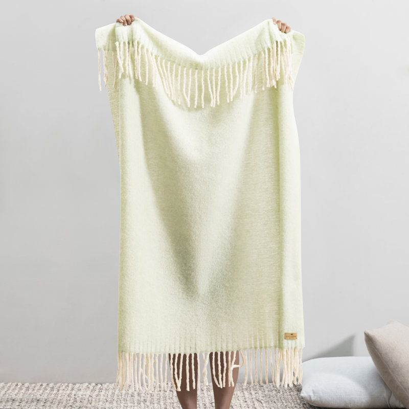 Andes Throw, Celadon