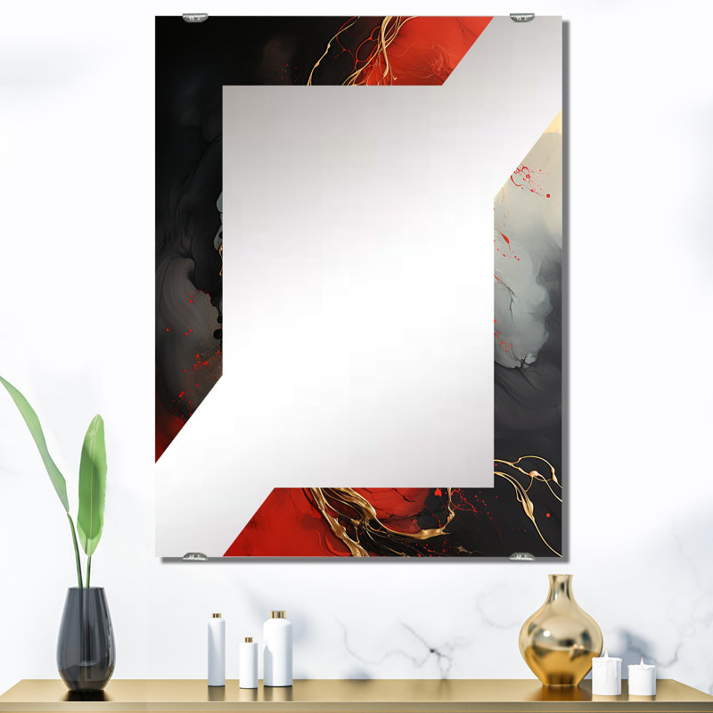 Kligmann - Peinture abstraite murale, 40 po x 30 po