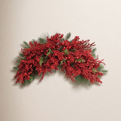 31" Berry Christmas Swag