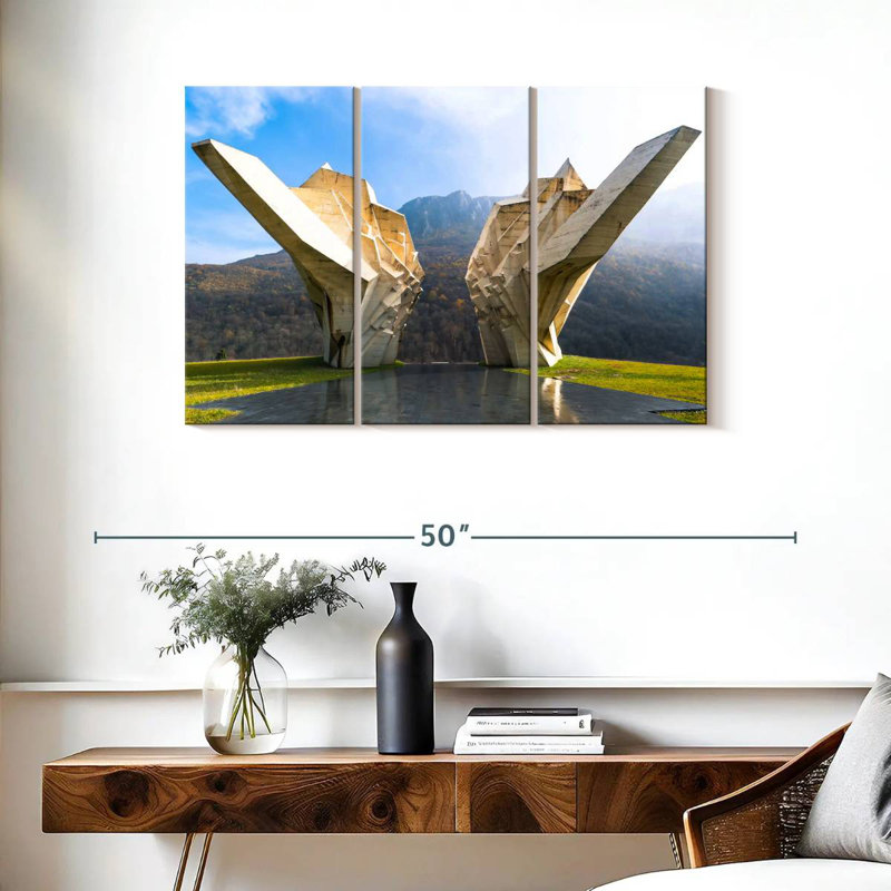 Tjentiste War Memorial, 24" H x 38" W