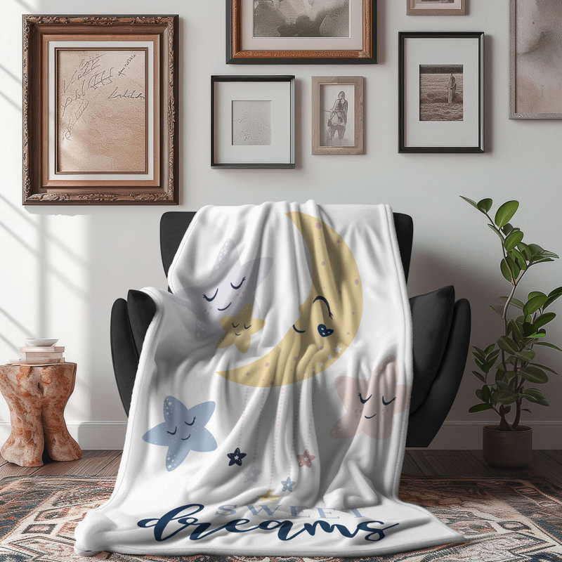  Couverture Bedtime Nursery Sweet Dreams, Grand lit