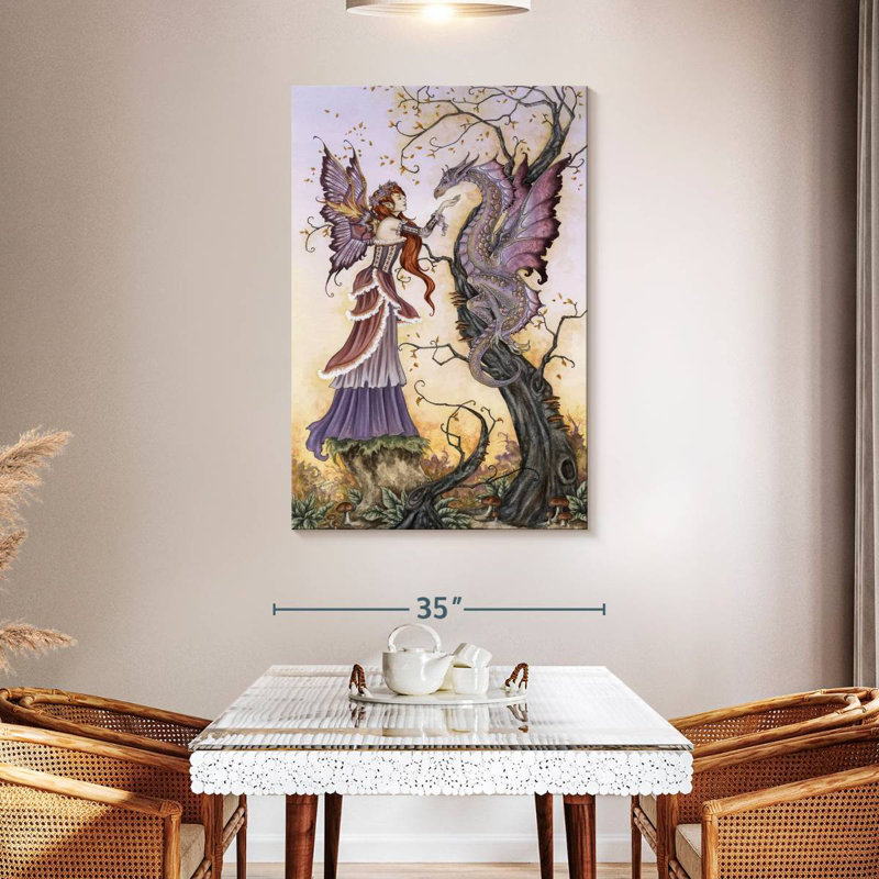 Kelan The Dragon Charmer, 48" H x 32" W