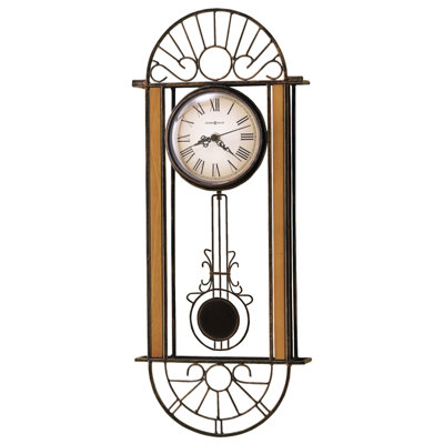 Devahn Metal Analog Wall Clock