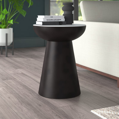 Fransen Marble Top End Table