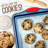 NutriChef Non-Stick Steel 3 Piece Baking Sheet Set