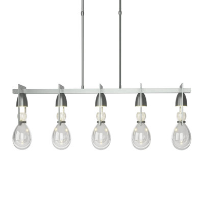Apothecary 5 - Light Kitchen Island Linear Pendant