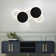 Cloud indirect LED wall lamp combo