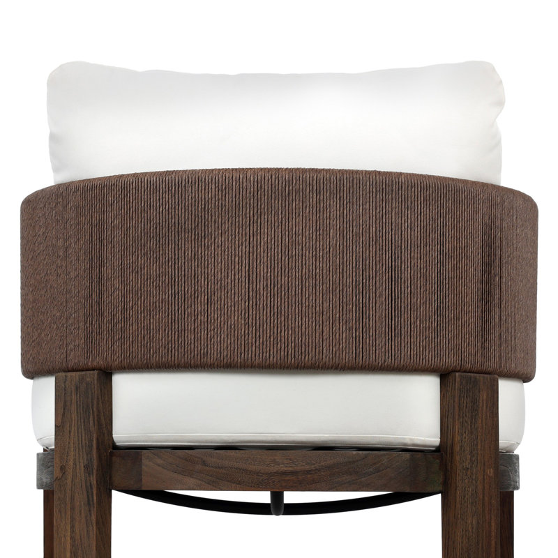 Delancy Outdoor Chair-Arashi Salt, Stained Saddle Brown, Arashi Salt