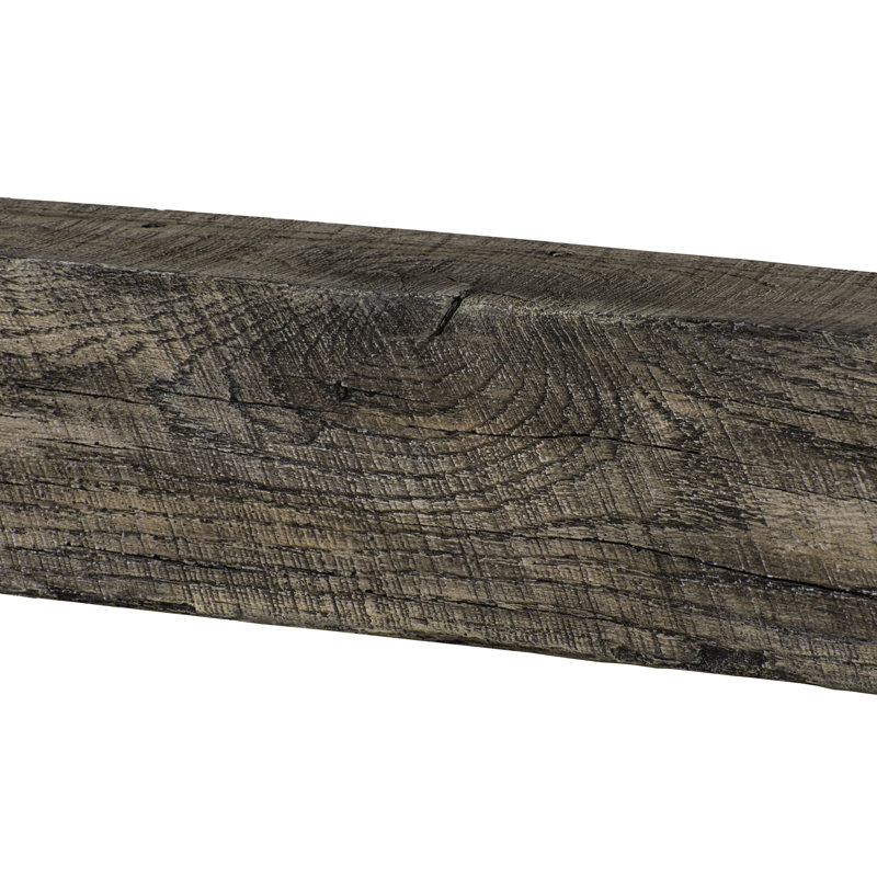 Inspiration New River Non-Combustible Mantel Shelf, River Rock, 72"