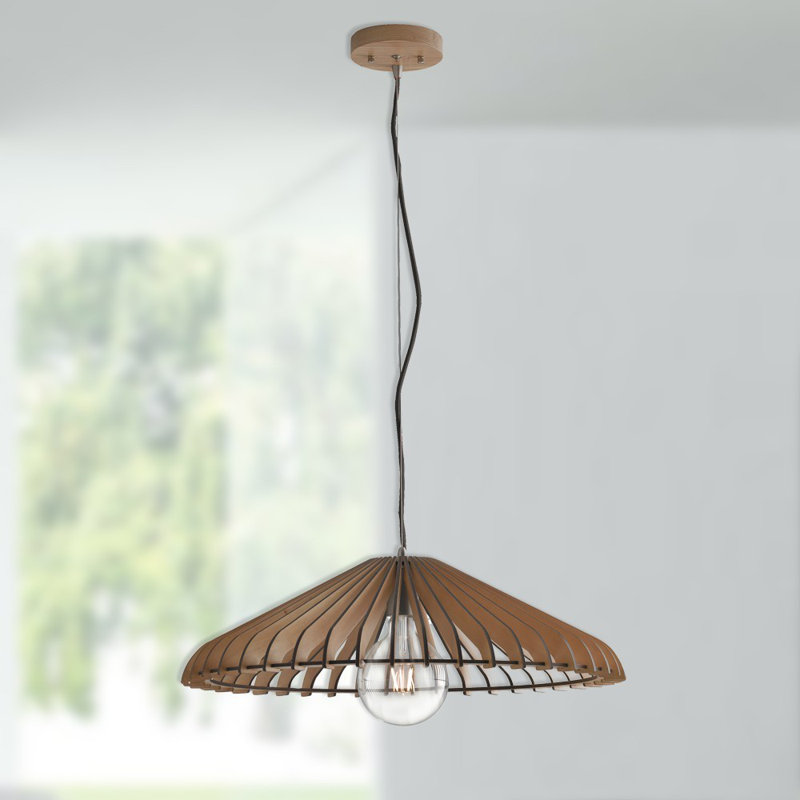Little Neck 1 - Light Dome Pendant, Natural