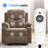 Latitude Run® Manual Rocker Recliner Chair for Adults With Massage Funcation-1644793264