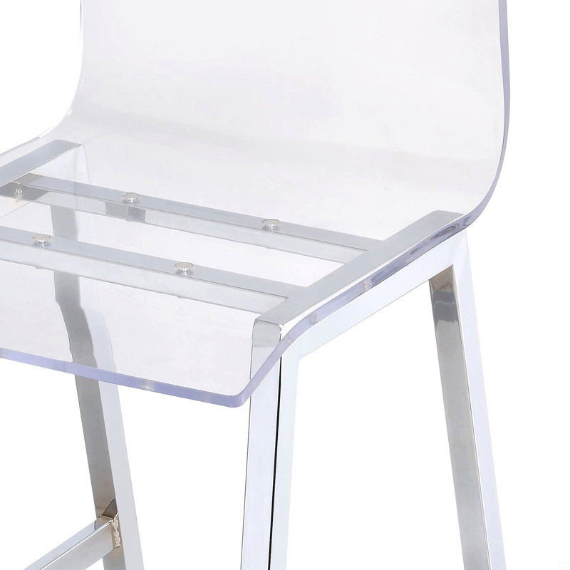 Chaise sans accoudoirs à hauteur de comptoir (ensemble de 2)