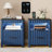 17.7'' W 2-Drawer Nightstand with LED Light (Set of 2)-1545425549