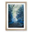 Road Through the Woods in Abstract - Picture Frame Painting Print-55618216-55618215