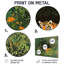 Tigre dans la forêt tropicale II - animaux, décoration murale en métal, impression de tigre-969262032