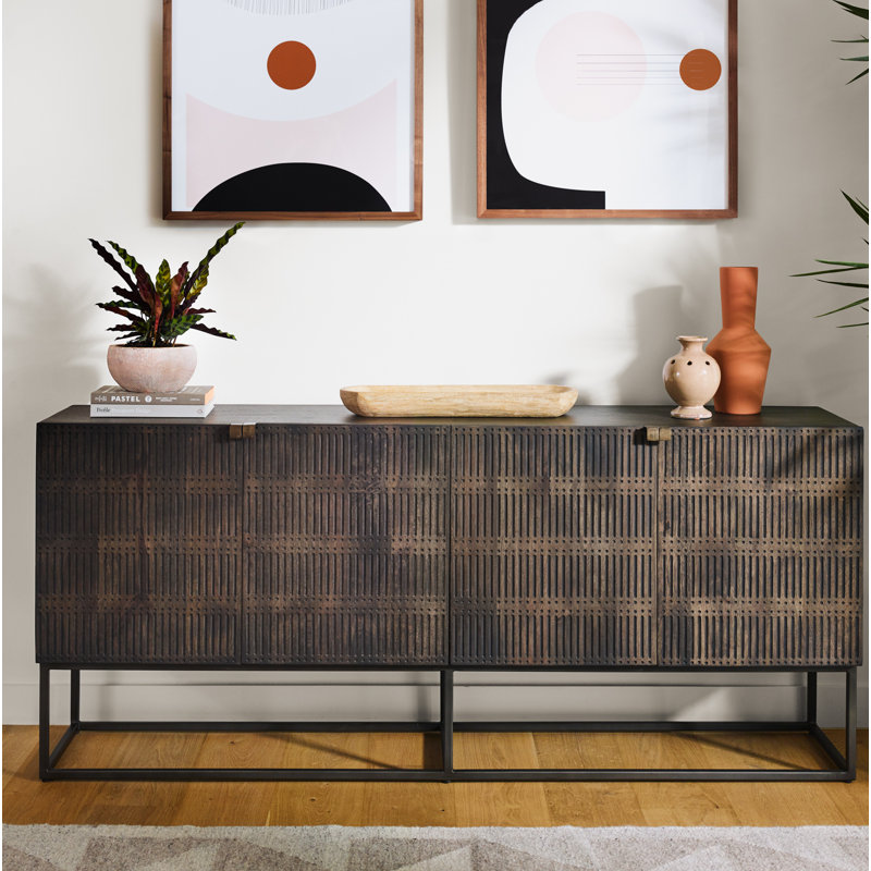 Kelby 69'' W Sideboard, Vintage Brown