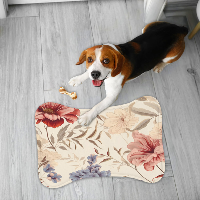 Tapis pétales doux - 1 pièce