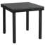 Chaise longue simple avec coussins et table 77,2 po Vollmer-1990835143