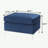 Velvet Rectangle Standard Ottoman-804428210