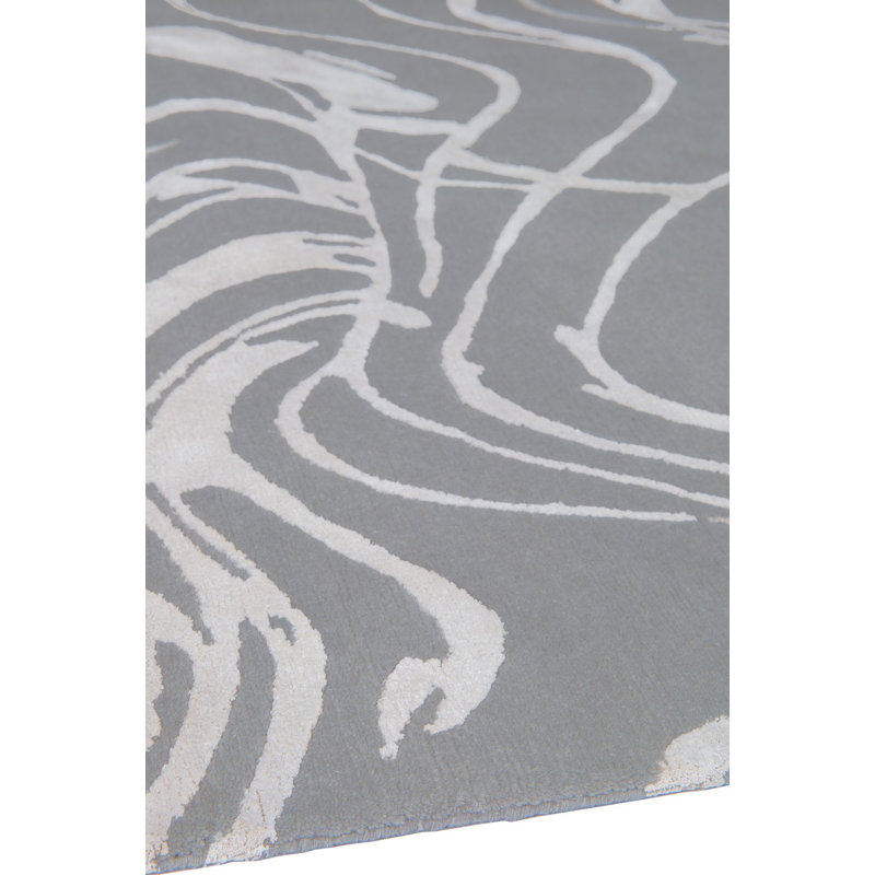 Flow Ice Round Area Rug, Round 8'