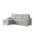 Polyester gris clair est en rupture de stock