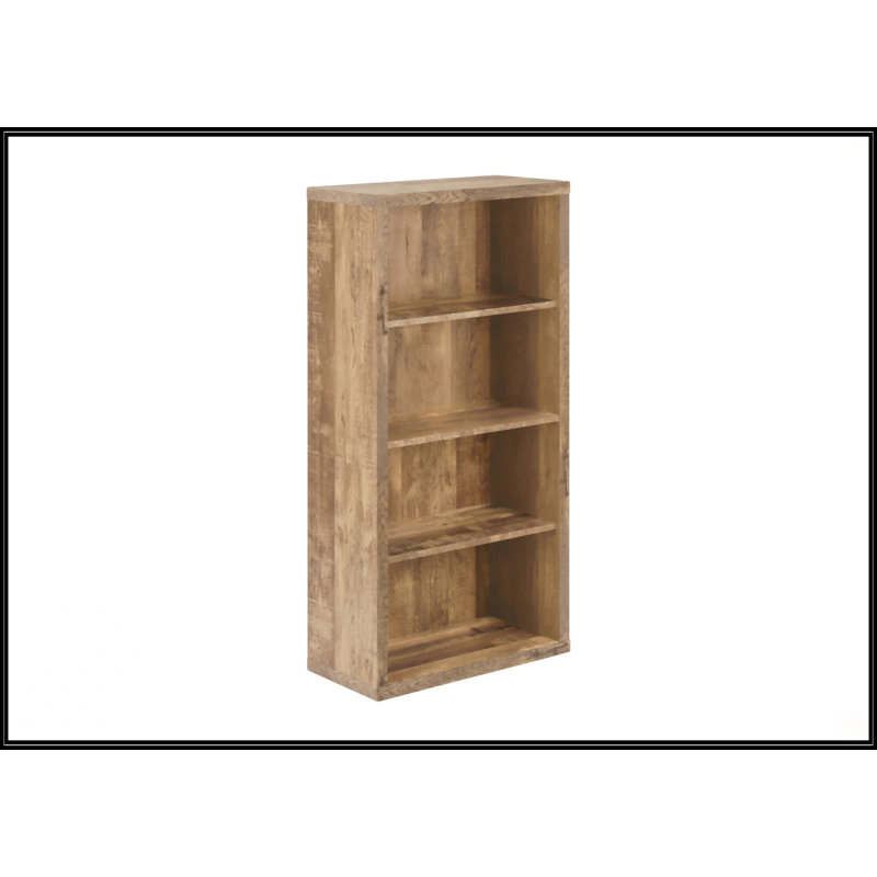 Bookshelf, Brown, (4 Shelves) 47.5"H x 23.75"W x 11.75"D
