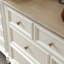 Commodes décoratives modernes en bois massif. Commode d'appoint en bois massif-99183233