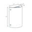 Calligraphy 1 - Light LED Dimmable Flush Mounted Sconce