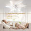 Ventilateur de plafond 30,7 po avec lumières, télécommande 3 températures de couleur, ventilateur à 6 vitesses-1116893448