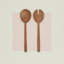 Hand Carved Salad Servers