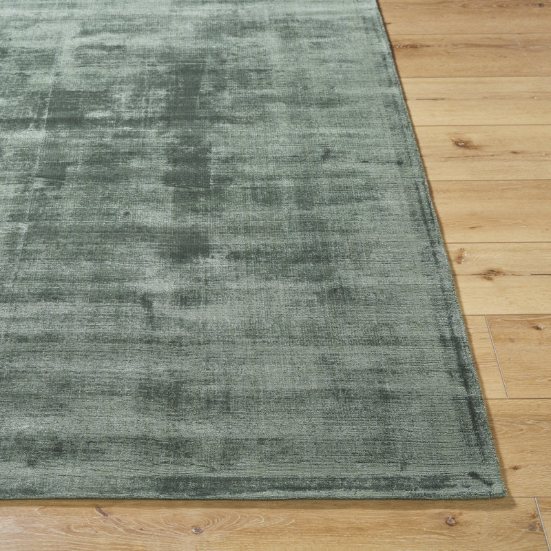 Tapis en viscose tissé à la main Fennel, Rectangle 9 pi x 12 pi