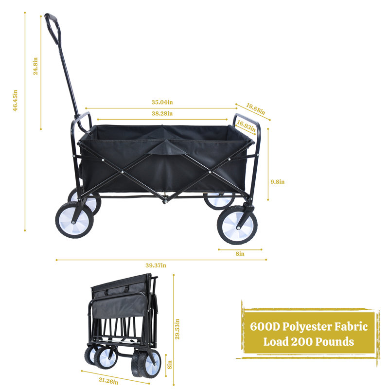 46'' H x 20'' W Wagon Cart