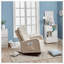 Chaise berçante rembourrée capitonnée Faymon-349274078